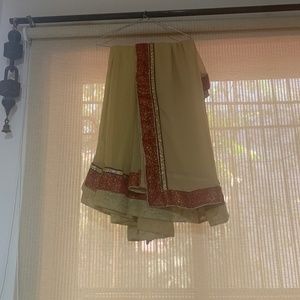 Lengha and dupatta